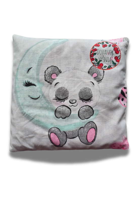 Vyšnių kauliukų pagalvėlė "Pandutės mėnulis"